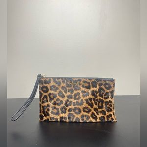Michael Kors Leopard Wristlet